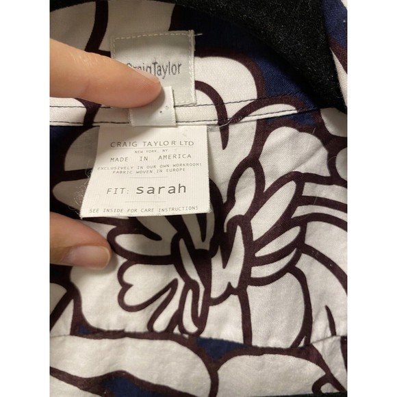 Craig Taylor Egyptian Cotton Button Down Summer Tuscany Sarah Dress -Size Small - Picture 6 of 9